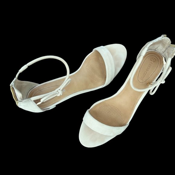 Corso Como Celebrayt Nude Block Heel Pump, Sz. 11 - Picture 4 of 11